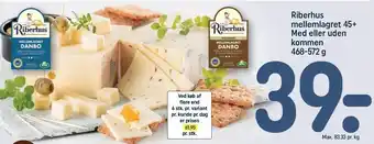 REMA 1000 Riberhus mellemlagret 45+ Med eller uden kommen tilbud