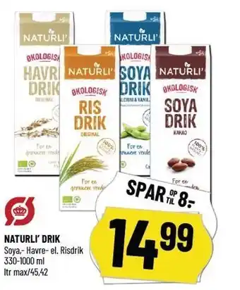 Løvbjerg NATURLI' DRIK tilbud