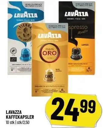 Løvbjerg LAVAZZA KAFFEKAPSLER tilbud