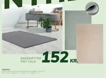 Daells Bolighus BADEMÅTTE tilbud