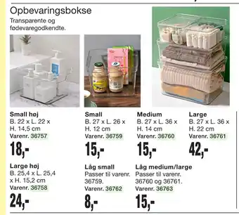 Harald Nyborg Opbevaringsbokse tilbud