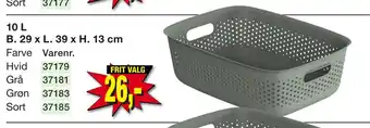 Harald Nyborg Opbevaringskasser og låg fås i 4 farver tilbud