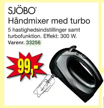 Harald Nyborg Håndmixer med turbo tilbud