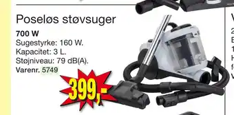 Harald Nyborg Poseløs støvsuger tilbud