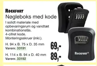 Harald Nyborg Nøgleboks med kode tilbud