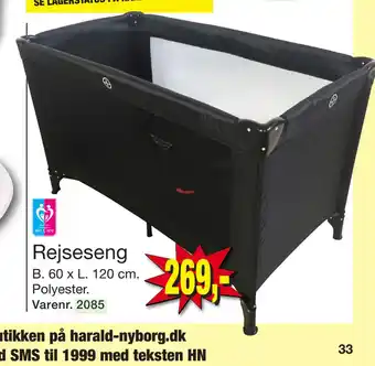 Harald Nyborg Rejseseng tilbud