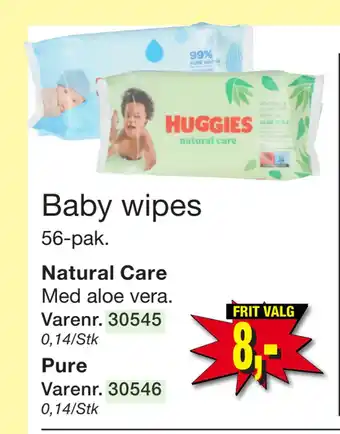 Harald Nyborg Baby wipes tilbud