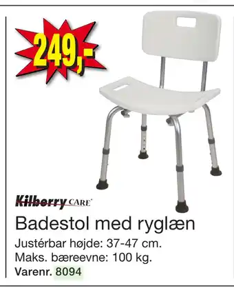 Harald Nyborg Badestol med ryglæn tilbud