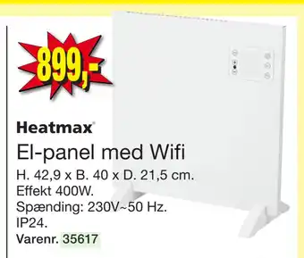 Harald Nyborg El-panel med Wifi tilbud
