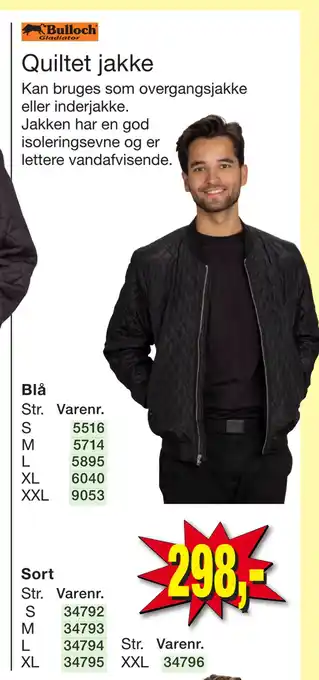 Harald Nyborg Quiltet jakke tilbud