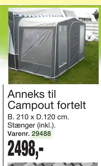 Harald Nyborg Anneks til Campout fortelt tilbud