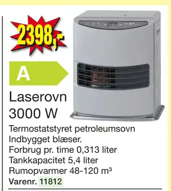 Harald Nyborg Laserovn 3000 W tilbud