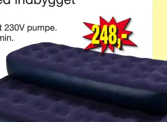 Harald Nyborg Luftmadras med indbygget pumpe tilbud