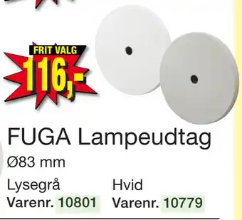 Harald Nyborg FUGA Lampeudtag tilbud