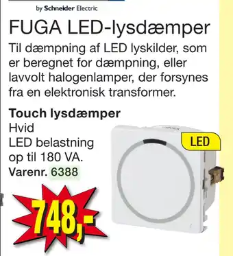 Harald Nyborg FUGA LED-lysdæmper tilbud