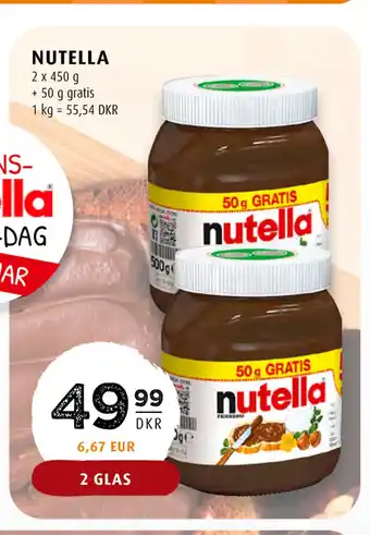 Scandinavian Park NUTELLA tilbud