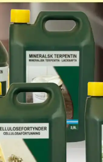 Harald Nyborg Mineralsk terpentin 2,5 L tilbud