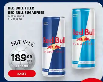 Scandinavian Park RED BULL ELLER RED BULL SUGARFREE tilbud
