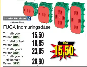 Harald Nyborg FUGA Indmuringsdåse tilbud