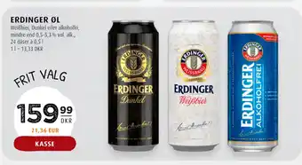 Scandinavian Park ERDINGER ØL tilbud