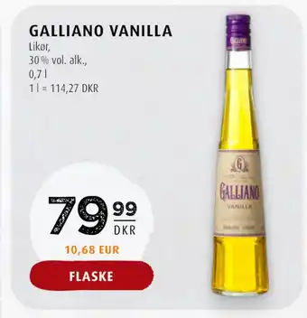 Scandinavian Park GALLIANO VANILLA tilbud