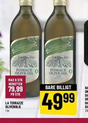 Løvbjerg LA TERRAZZE OLIVENOLIE 1 ltr tilbud