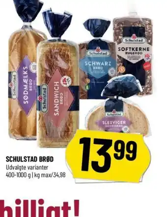Løvbjerg SCHULSTAD BRØD tilbud