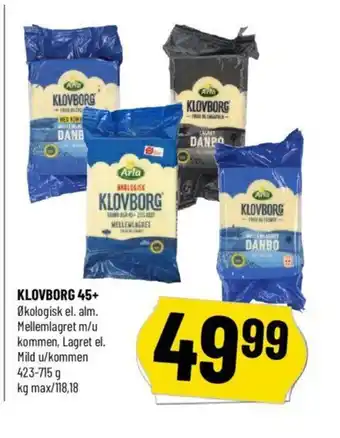 Løvbjerg KLOVBORG 45 tilbud