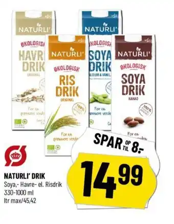 Løvbjerg NATURLI' DRIK tilbud