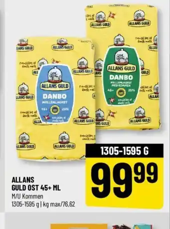 Løvbjerg ALLANS GULD OST 45+ ML tilbud