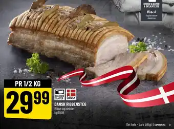Løvbjerg DANSK RIBBENSTEG tilbud