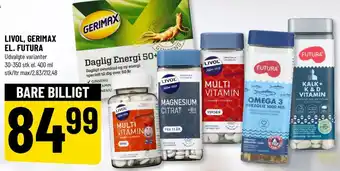 Løvbjerg LIVOL, GERIMAX tilbud