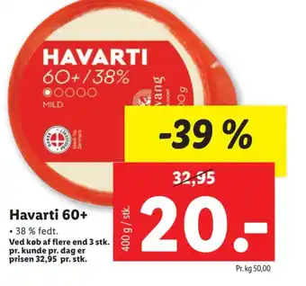 Havarti 60+