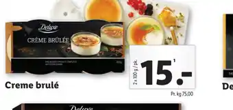 Lidl Creme brulé tilbud