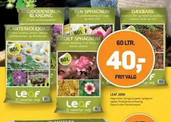 XL-BYG LEAF JORD tilbud