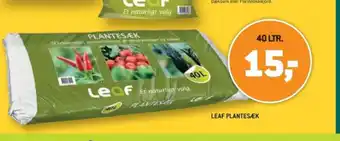 XL-BYG LEAF PLANTESÆK tilbud