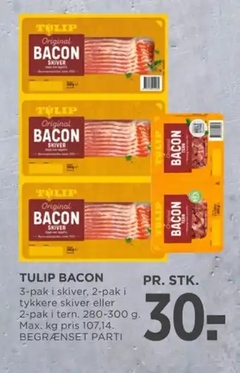 MENY TULIP BACON tilbud