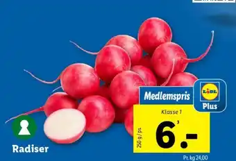 Lidl Radiser tilbud