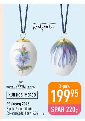 Imerco Påskeæg 2023 tilbud