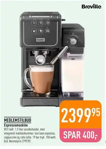 Imerco Espressomaskine tilbud