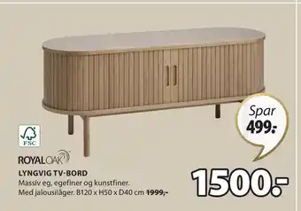 JYSK LYNGVIG TV-BORD tilbud