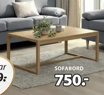 JYSK RY SOFABORD tilbud