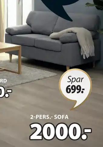 JYSK GEDVED SOFA tilbud