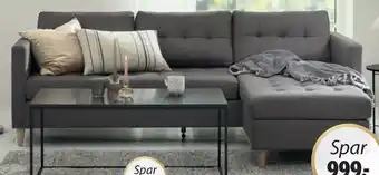 JYSK FALSLEV SOFA MED CHAISELONG tilbud