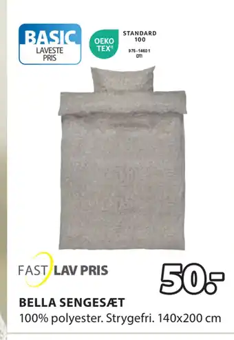 JYSK BELLA SENGESÆT tilbud