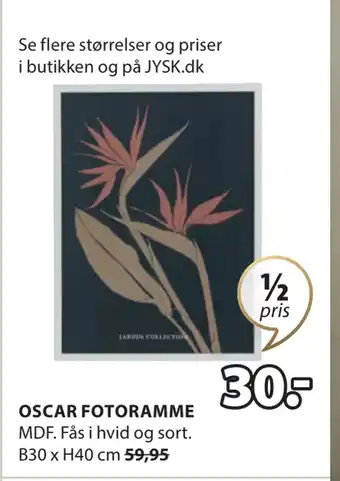 JYSK OSCAR FOTORAMME tilbud