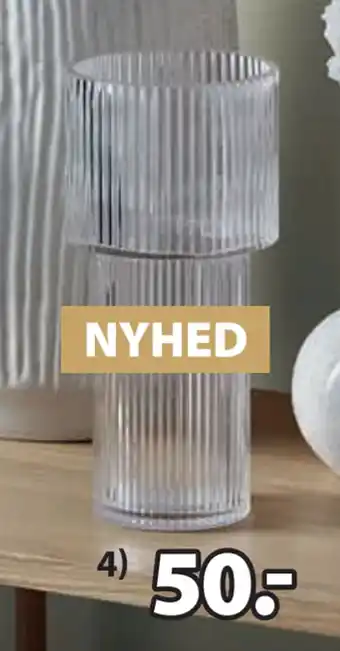 JYSK RUNE VASE tilbud