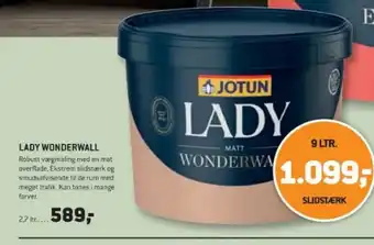 XL-BYG LADY WONDERWALL tilbud