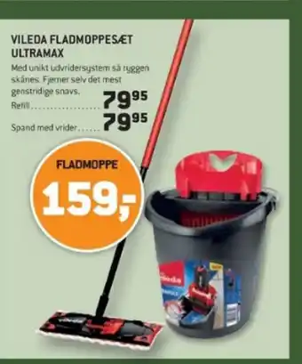 VILEDA FLADMOPPESÆT ULTRAMAX