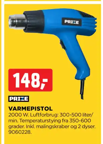 jem & fix VARMEPISTOL tilbud